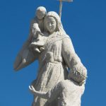 Virgin Mary statue in Carthage, Missouri