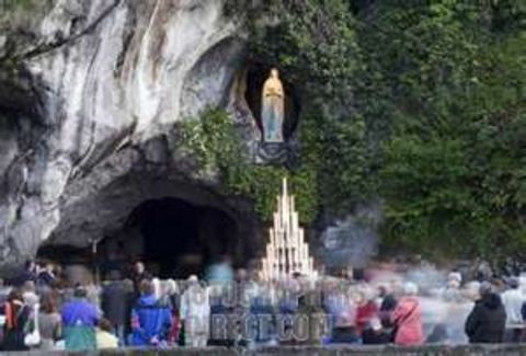 The apparition site is a popular place for prayer and pilgrimages today.